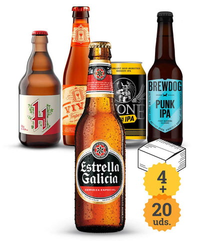 Estrella Galicia + IPAs del mundo - Escerveza