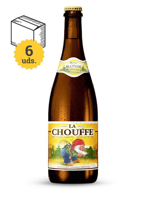 La Chouffe. Botella Premium 75 cl - Escerveza