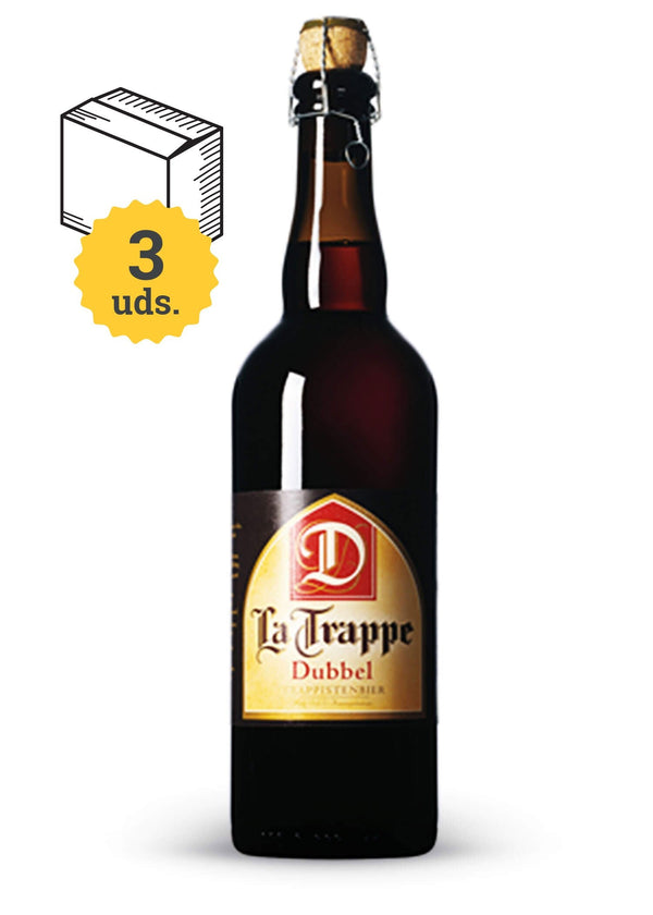 La Trappe Dubbel (75 cl.) Botella Premium - Escerveza