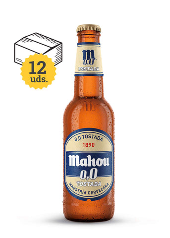 Mahou 0,0 Tostada - Escerveza