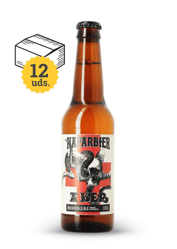 Naparbier Aker, botella 33 cl - Escerveza