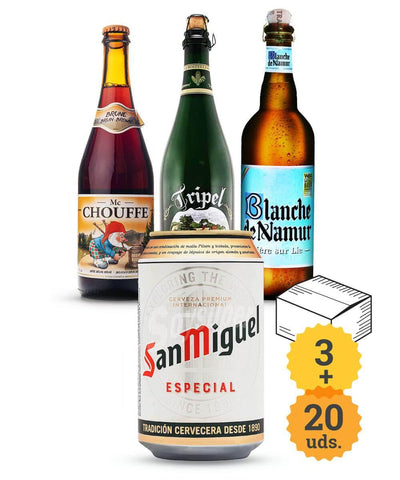 San Miguel + Momento Gourmet Belga - Escerveza