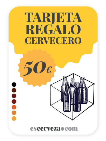 Tarjeta regalo cervecera - Escerveza