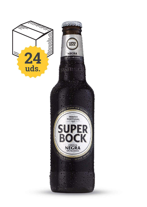 Super Bock Sin Alcohol Negra - Escerveza