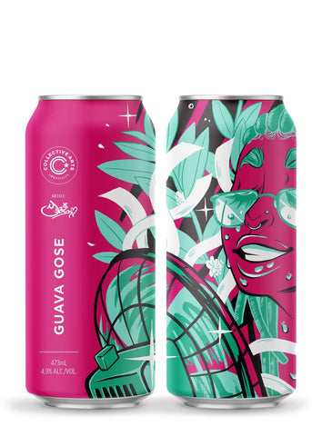 Collective Arts Guava Gose 47 cl - Escerveza