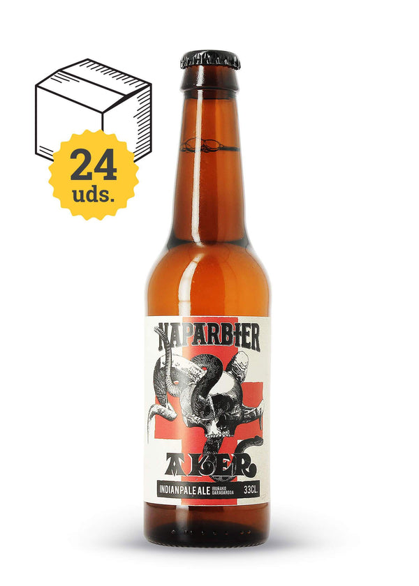 Naparbier Aker, botella 33 cl - Escerveza